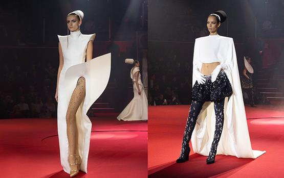 ستيفان رولان يشعل باريس بعرض هوت كوتور مستوحى من السيرك وفن بيكاسو